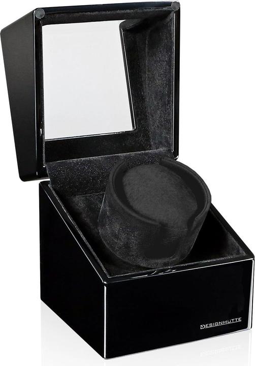 Designhütte Uhrenbeweger San Diego 1 - Schwarz / Schwarz (1 x)
