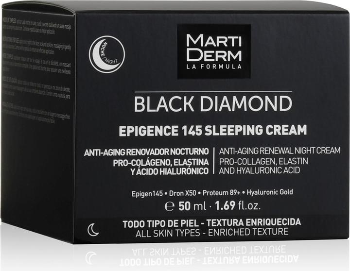 Produktbild Martiderm BLACK DIAMOND Epigence 145 Sleeping Cream (50 ml, Nachtcreme)