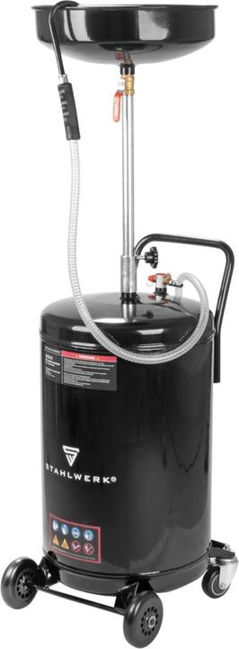 Actual product image Stahlwerk Oil separator 80 l oil collection container Oil collection trolley Oil drainer