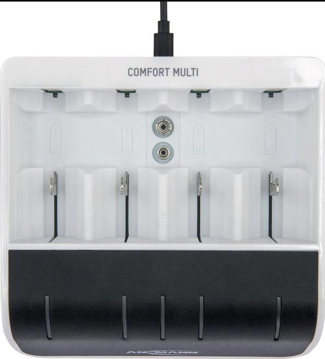 Actual product image Ansmann Comfort Multi Charger (1 pcs., AA, HR03, 800 mAh, Chargers without battery)