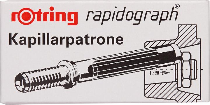 Rotring Rapidograph (ink cartridges, Black)