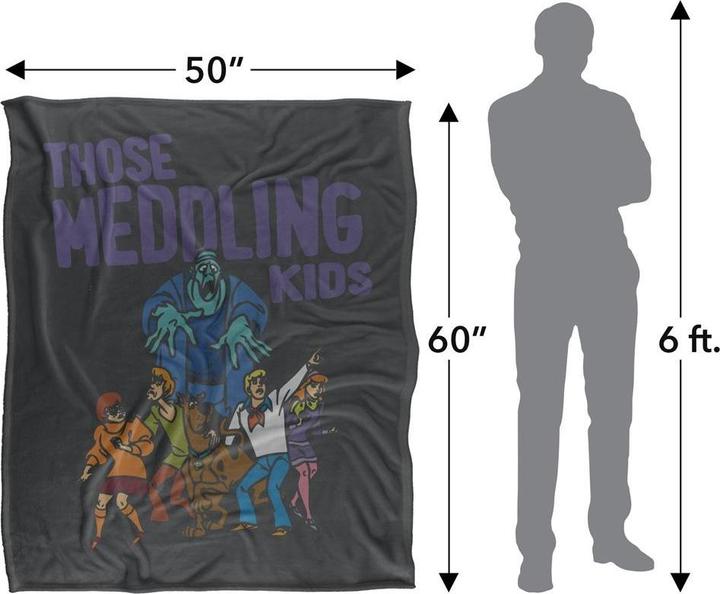 Produktbild Scooby Doo Decke Meddling Kids Zombie