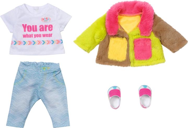 Image du produit Baby Born Manteau Deluxe Arc-en-ciel, 43cm