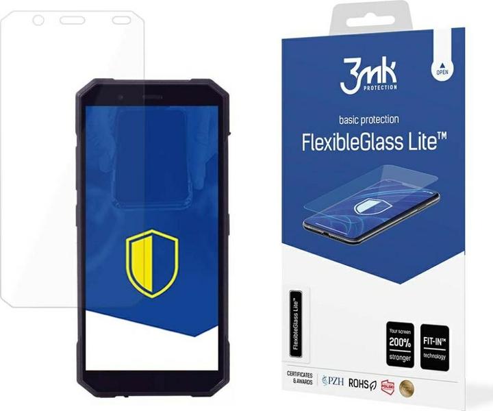 Actual product image 3MK FlexibleGlass Lite MyPhone Hammer Energy 18x9 Szkło Hybrydowe Lite (1 Piece, MyPhone Hammer Energy)