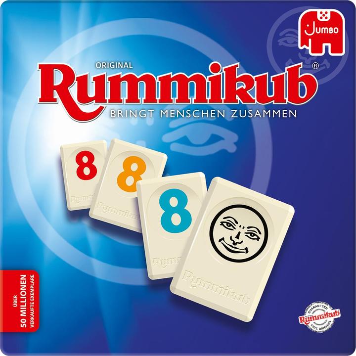 Actual product image Jumbo Original Rummikub in metal box (German)