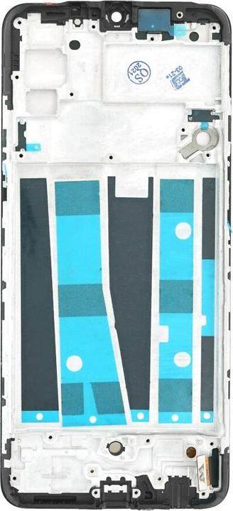 Actual product image OEM Display unit + frame for OPPO A91 black (Display, A91)
