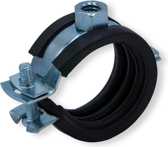 Produktbild Sanpro Gelenk Rohrschelle mit Kippschraube + Schallschutz für Rohr, Grösse 31 - 36 mm