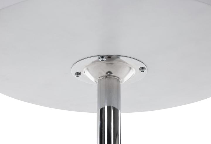 Immagine prodotto CLP Tavolo da bar rotondo, bianco (60 x 60 x 108 cm)