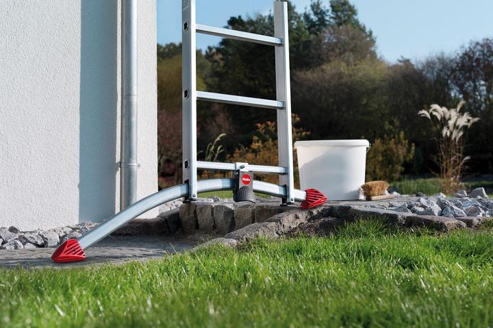 Actual product image Hailo S100 ProfiLOT | 2 x 6 + 1 x 5 rungs (Stepladder, 48 cm)