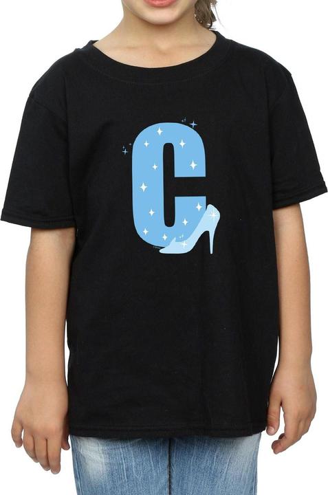 Produktbild Disney Alphabet C Is For Cinderella TShirt Mädchen (140, 146)