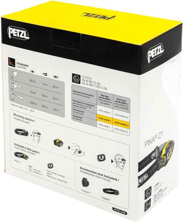 Image du produit Petzl Lampe frontale à LED PIXA Z1 (100 lm)