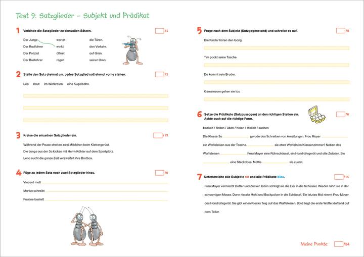 Actual product image Tessloff Fit für Deutsch 3. Klasse. Mein Testheft (German, Julia Meyer, Guido Wandrey, 2023)