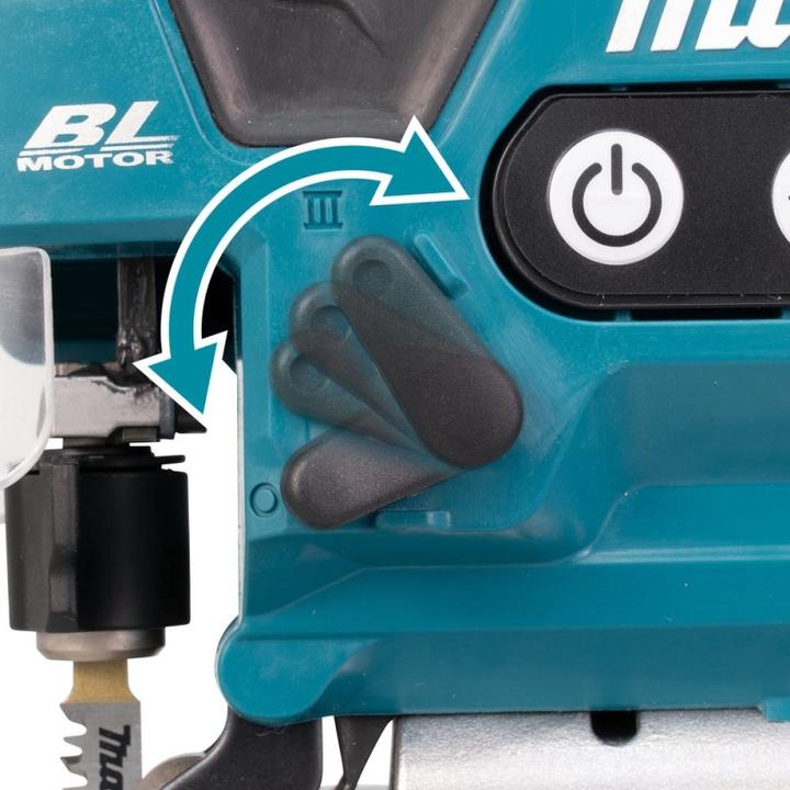 Image du produit Makita DJV 185 RF1J Battery Pendulum Hoist Jigsaw 18 V Brushless + 1x Battery 3,0 Ah + Charger + Makpac