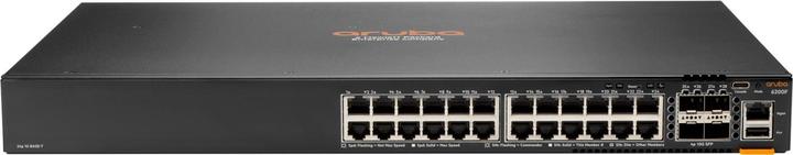 HPE Aruba 6200F 24G Class4 PoE 4SFP+ 370W Switch (28 Ports)