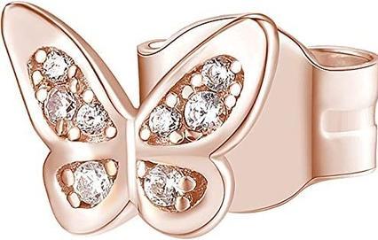 Image du produit Rosato Boucles d'oreilles simples en bronze avec zircons Butterfly Storie RZO052 (L)