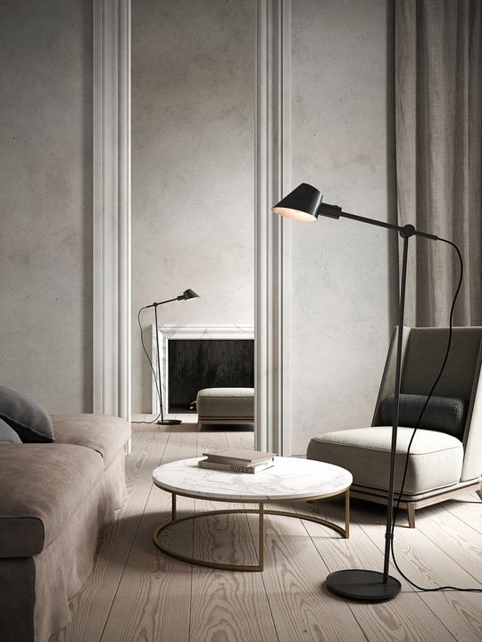 Actual product image Nordlux Floor lamp Stay Floor E27, Black (E27)