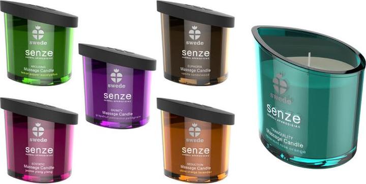Produktbild Swede Senze Euphoria Massage Candle Vanilla Sandalwood (50 ml)