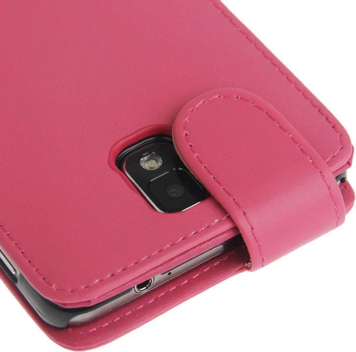 Produktbild König Design Handyhülle Flip mit Kreditkartenschlitz für Samsung Galaxy Note 3 N9000 pink (Samsung Galaxy Note 3)