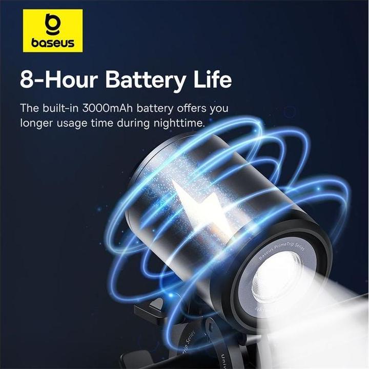 Produktbild Baseus PrimeTrip Series Velo Licht und Handy Halterung (600 lm)