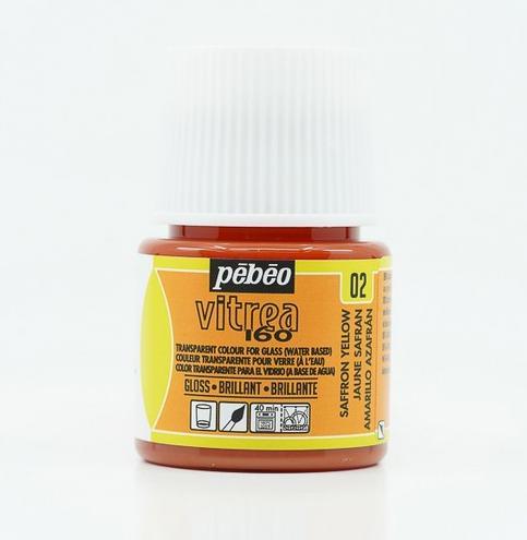 Produktbild Pebeo Vitrea 160 Glänzendefarben (Safrangelb, 45 ml)
