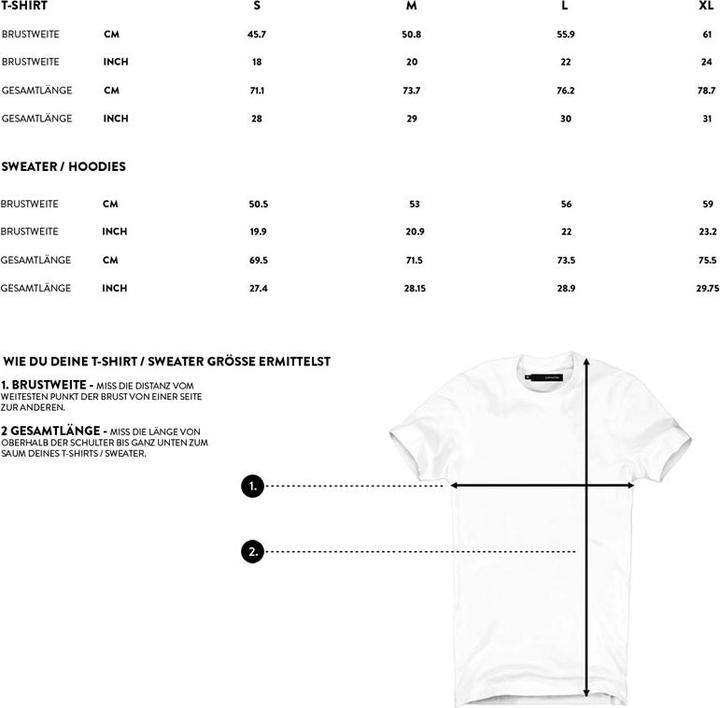 Nährwerte und Zutaten Der8auer T-Shirt YT-Design (S) (S)