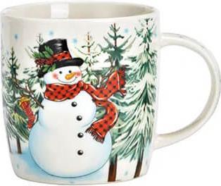 Produktbild Beanarella Glühwein-Schneemann Tasse | Winterlicher Zauber | Porzellan | 340ml (340 ml)