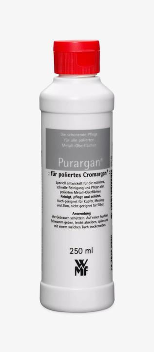 Produktbild WMF Purargan Reinigungsmittel Pflegemittel 250ml für polierte Metall-Oberflächen