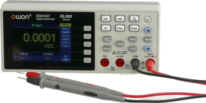 Actual product image Owon Bench multimeter, XDM1041, TRMS, 3.5" LC display