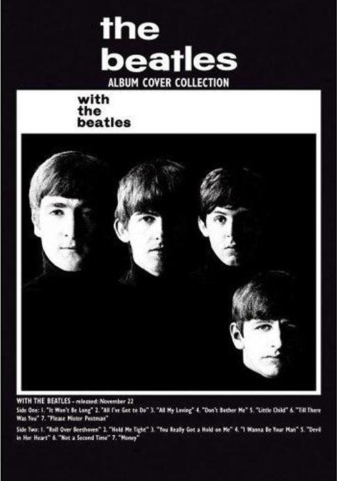Image du produit The Beatles - Carte postale WITH