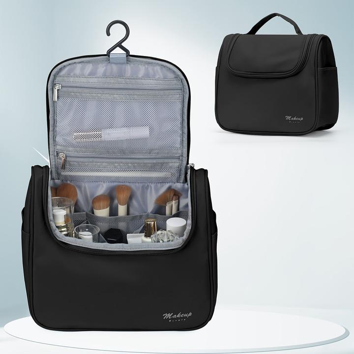 Image du produit Only-Bags.Store Casual Style grosse Kapazität Kosmetikkoffer, Nylon Kulturtasche mit mehreren Taschen, langlebig (9.80 l)