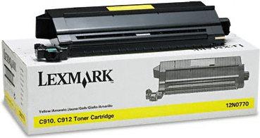 Produktbild Lexmark Gelb - Original - Tonerpatrone - für C910 (Y)