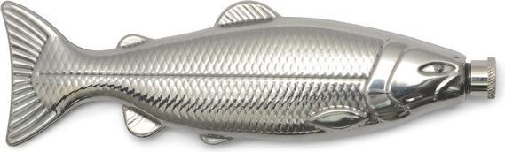 Gentlemen's Hardware Fish Hip Flask (130 ml)