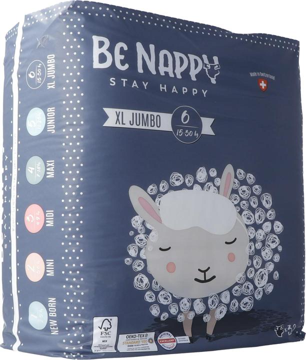 Immagine prodotto Be Nappy Pannolini (Dimensione 6, Pacco trasportabile, 32 Pezzo/i)