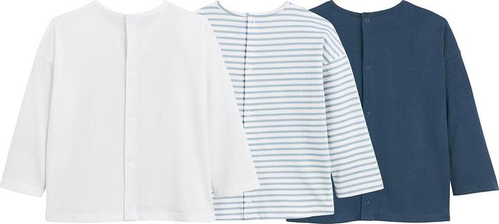 La Redoute Collections 3er-Pack Langarm-Shirts (86)