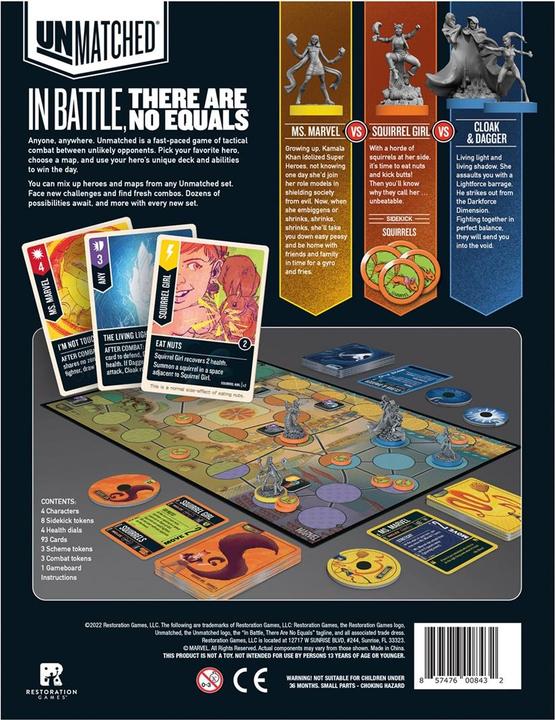 Image du produit Unmatched Marvel - Teen Spirit (e) (Anglais)