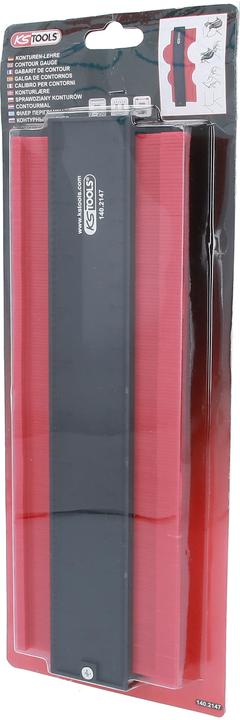 Produktbild KS Tools Konturen-Lehre, Kunststoff, 280 mm lang (28 cm)