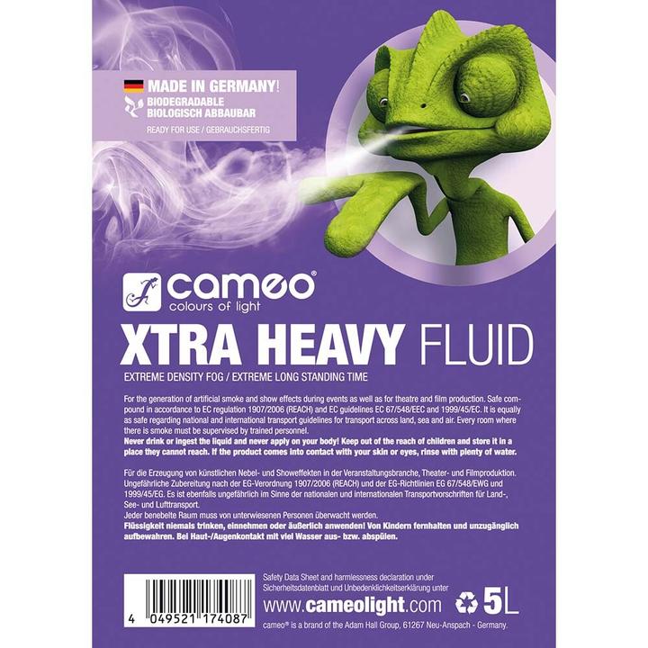 Produktbild XTRA HEAVY FLUID 5L Nebelfluid (Nebelfluid)