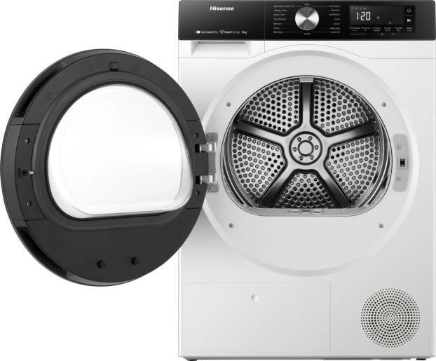 Immagine prodotto Hisense DH3S902BW3 Asciugabiancheria 9Kg Classe A (9 kg, A destra, A sinistra)