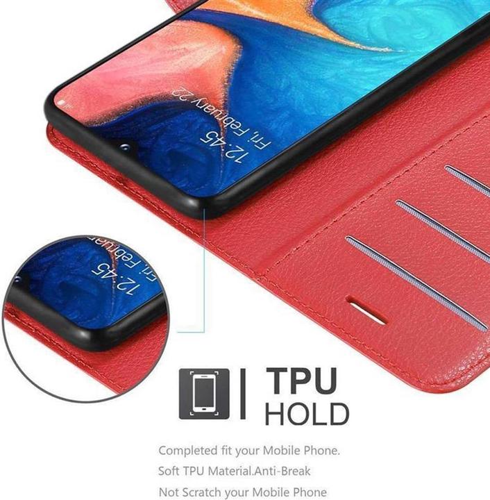Actual product image Cadorabo Book with stand function cover (Samsung Galaxy A20e, Samsung Galaxy A10e)