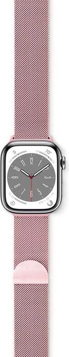 Epico Apple Watch 42/44/45 mm - milanese loop, Rose Gold (Edelstahl)