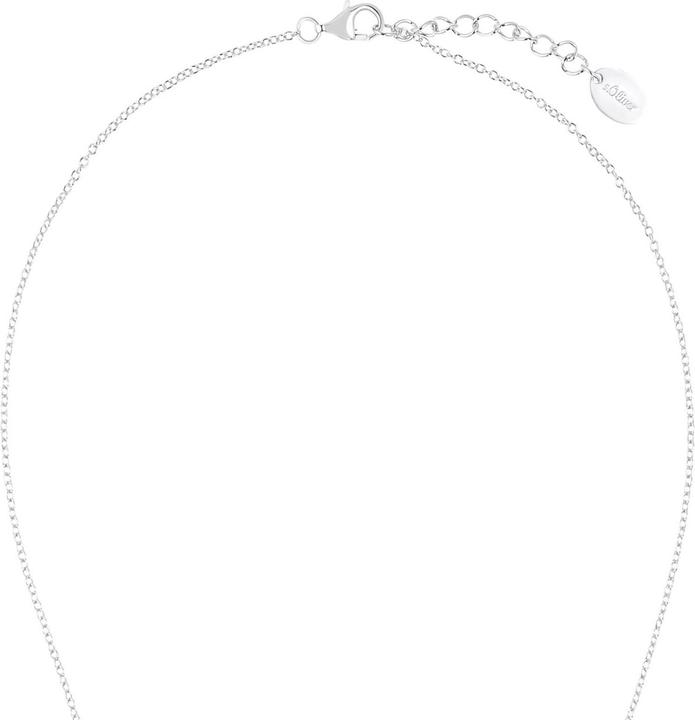 Actual product image S.Oliver Necklace for ladies, 925 Sterling Silver | Heart (925 silver, 42 cm)