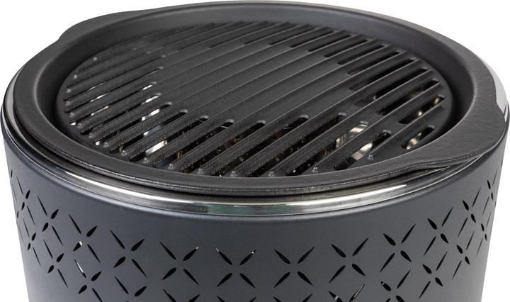 Immagine prodotto FTM Grill da tavolo a carbonella Rotondo, nero (29 cm)