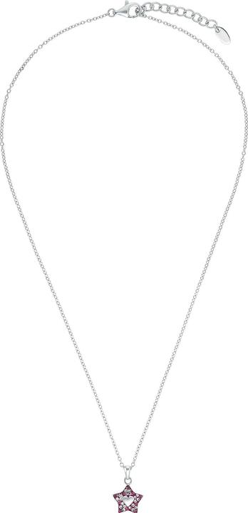 Produktbild Prinzessin Lillifee Halsschmuck für Mädchen, 925 Sterling Silber, (synth.) Zirkonia | Stern (925er Silber, 35 cm)