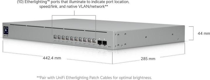 Produktbild Ubiquiti UniFi Pro XG 10 Switch 10-porte 10 Gigabit Ethernet PoE+++ (12 Ports)