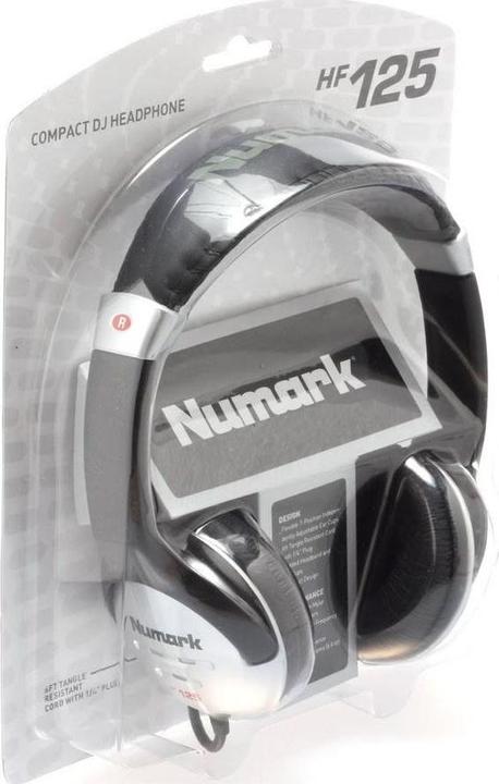 Actual product image Numark Hf125 (No noise cancelling, Cable)