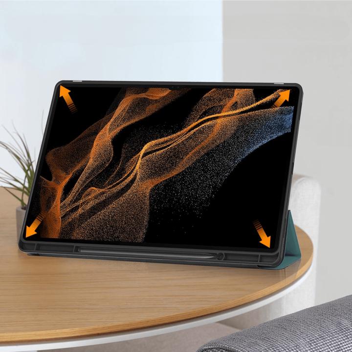 Actual product image Cover-Discount Galaxy Tab S10 Ultra - Smart Case Pencil Holder (Galaxy Tab S10 Ultra)