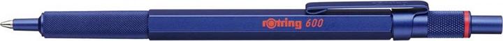 Rotring Kugelschreiber 600 M (Blau Metallic, 1 x)