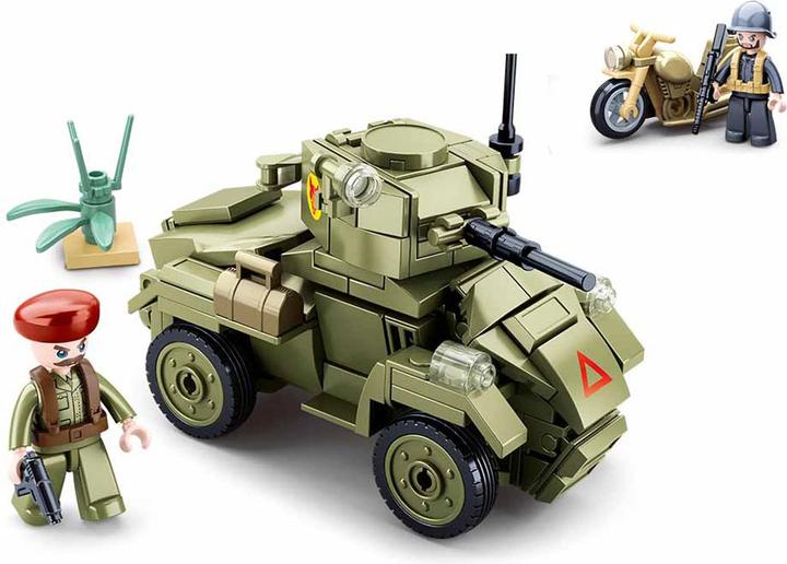 Actual product image Sluban WWII - Small English armored vehicle