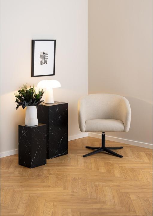Actual product image AC Design Ramsey armchair 72 cm x 76 cm, beige