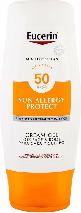 Eucerin Sun Allergy Protect Sun Cream Gel (Sonnencreme, SPF 50, 150 ml)